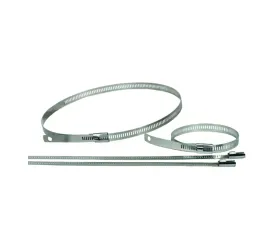 Exhaust Wrap Fasteners 9 Inch Snap Strap 12 Pack Kit Thermo Tec