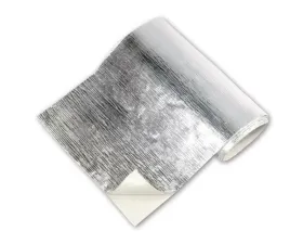 Heat Barrier 24 Inch x 36 Inch Up to 2000 Degree F Silver Adhesive Backed Thermo Tec