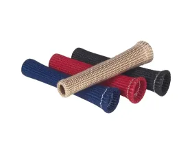 Plug Wire Sleeve Braided 6 x .375 Inch Up to 750 Degree F Black 6 Pack Thermo Tec