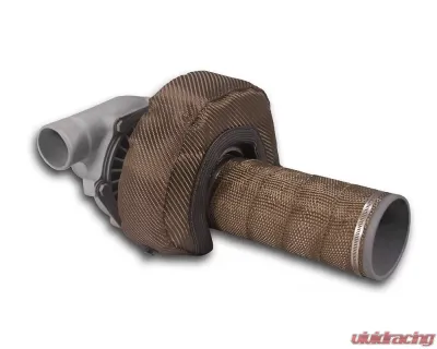 Turbo Heat Shield T4 Insulating Kit Carbon Fiber Color Kit Thermo Tec - 15042
