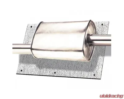 Catalytic Converter and Muffler Heat Shield 40 x 20 Inch Silver Thermo Tec - 16500
