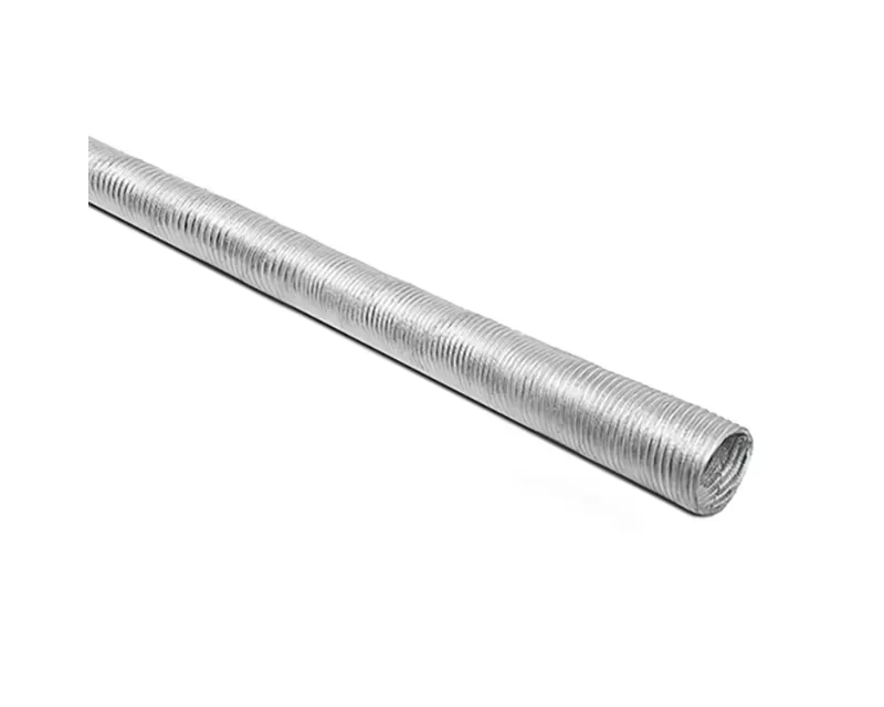 Heat Sleeve 5/8 Inch x 10 Foot Wire/Hose Insulation Up To 750 Degree Silver Thermo Flex Thermo Tec - 17062-10