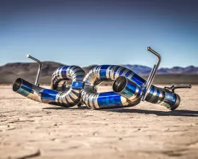 Ryft Titanium Race Exhaust System w/Tips Ferrari 488 Pista 2019+