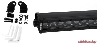 Rhino Lights 20 Inch LED Light Bar Single Row Straight 3D Cree LED Light Bar Flood Beam - 3D-3SE05100
