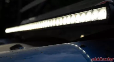 Rhino Lights 50 Inch LED Light Bar Single Row Straight 3D Cree LED Light Bar Flood Beam - 3D-3SE05240