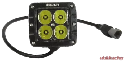Rhino Lights 2800 Lumen 40w Osram LED Pod Work Light - Flood, Spot or Diffused - HML240F