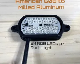 Rhino Lights Diamond Series Ultra Bright 24 RGB LED Rock Light Kits