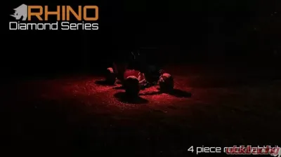 Rhino Lights Diamond Series Ultra Bright 24 RGB LED Rock Light Kits - RL-DIA