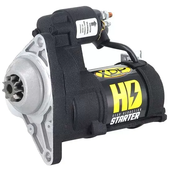 XDP Gear Reduction Starter GM 6.6L Duramax Wrinkle Black 2001-2016 - XD251