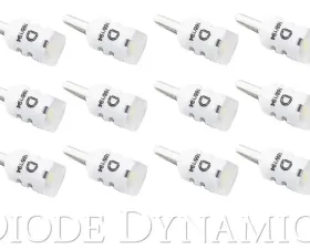 Diode Dynamics 194 LED Bulb HP3 LED Natural White Set of 12