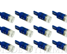Diode Dynamics 194 LED Bulb HP5 LED Blue Set of 12