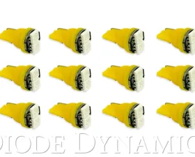 Diode Dynamics 194 LED Bulb SMD2 LED Amber Set of 12