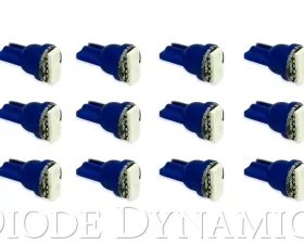 Diode Dynamics 194 LED Bulb SMD2 LED Blue Set of 12
