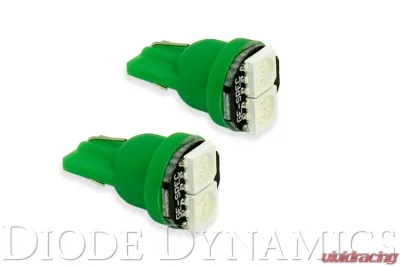 Diode Dynamics 194 LED Bulb SMD2 LED Green Pair - DD0034P