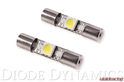 Diode Dynamics 28mm SMF1 LED Bulb Green Set of 4 - DD0040Q