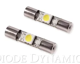 Diode Dynamics 28mm SMF1 LED Bulb Red Set of 4