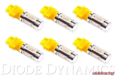 Diode Dynamics 3157 LED Bulb HP11 LED Amber Set of 6 - DD0050H