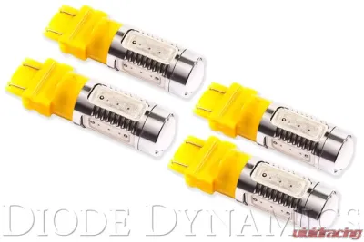 Diode Dynamics 3157 LED Bulb HP11 LED Amber Set of 4 - DD0050Q