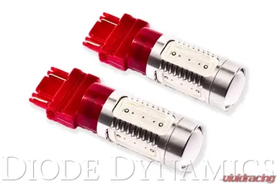 Diode Dynamics 3157 LED Bulb HP11 LED Red Pair - DD0051P