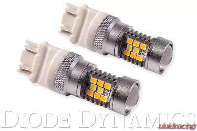 Diode Dynamics 3157 LED Bulb HP24 Dual-Color LED Red White Pair - DD0054P