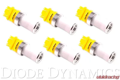 Diode Dynamics 3157 LED Bulb HP48 LED Amber Set of 6 - DD0055H