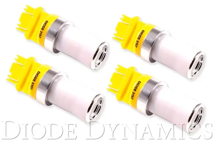 Diode Dynamics 3157 LED Bulb HP48 LED Amber Set of 4 - DD0055Q