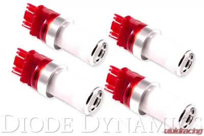 Diode Dynamics Rear Turn/Tail Light LED 3157 LED Bulb HP48 LED Red Set of 4 GMC Sierra 1500 2007-2013 - DD0056Q