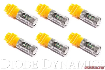 Diode Dynamics 3157 LED Bulb XP80 LED Amber Set of 6 - DD0058H