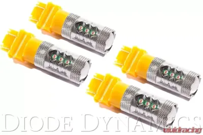 Diode Dynamics 3157 LED Bulb XP80 LED Amber Set of 4 - DD0058Q