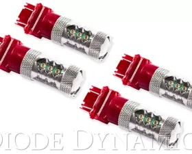 Diode Dynamics Rear Turn/Tail Light 3157 LED Bulb XP80 LED Red Set of 4 GMC Sierra 1500 2007-2013