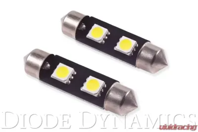 Diode Dynamics 39mm SMF2 LED Bulb Green Pair - DD0089P
