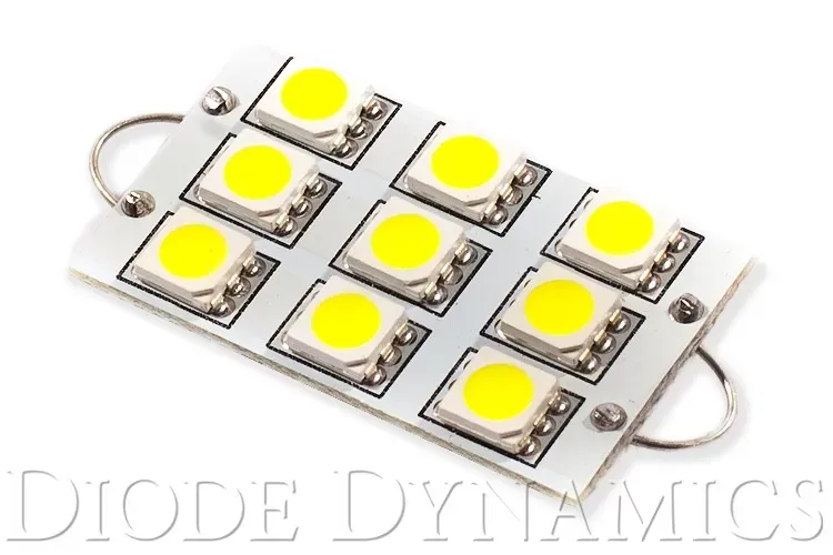 Diode Dynamics 44mm SML9 LED Bulb Amber Single - DD0103S