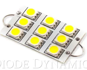 Diode Dynamics 44mm SML9 LED Bulb Amber Single