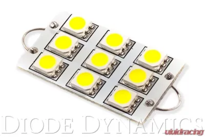 Diode Dynamics 44mm SML9 LED Bulb Amber Single - DD0103S