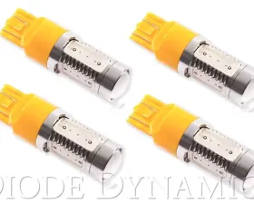 Diode Dynamics 7443 LED Bulb HP11 LED Amber Set of 4