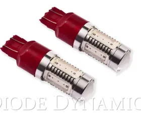 Diode Dynamics 7443 LED Bulb HP11 LED Red Pair