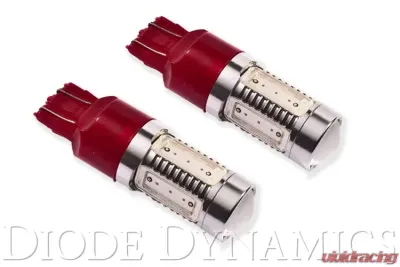 Diode Dynamics 7443 LED Bulb HP11 LED Red Pair - DD0108P