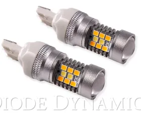 Diode Dynamics 7443 LED Bulb HP24 LED Cool White Switchback Pair