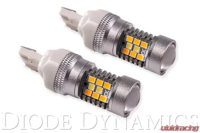 Diode Dynamics 7443 LED Bulb HP24 LED Cool White Switchback Pair - DD0110P