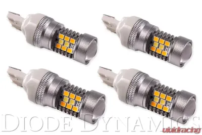 Diode Dynamics 7443 LED Bulb HP24 LED Cool White Switchback Set of 4 - DD0110Q