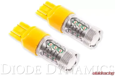 Diode Dynamics 7443 LED Bulb XP80 LED Amber Pair - DD0114P