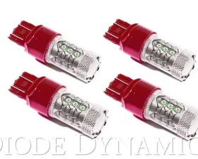 Diode Dynamics 7443 LED Bulb XP80 LED Red Set of 4