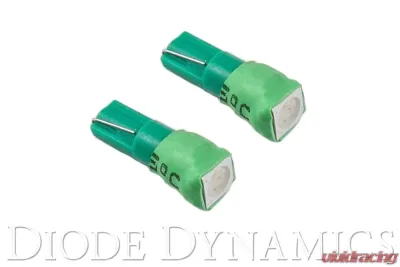 Diode Dynamics 74 SMD1 LED Green Pair - DD0120P
