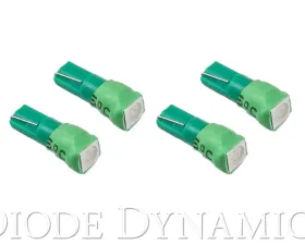 Diode Dynamics 74 SMD1 LED Green Set of 4