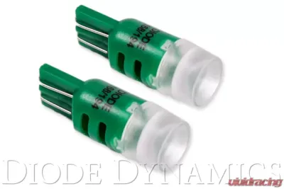 Diode Dynamics 194 LED Bulb HPHP3 LED Green Pair - DD0203P