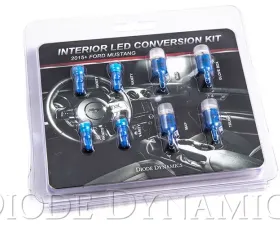 Diode Dynamics Stage 2 Interior Light Kit - Blue Ford Mustang 2015-2017
