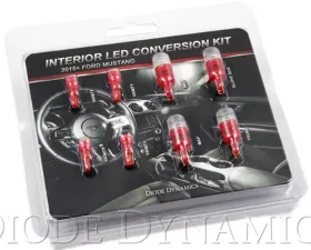 Diode Dynamics Stage 1 Interior Light Kit - Red Ford Mustang 2015-2017