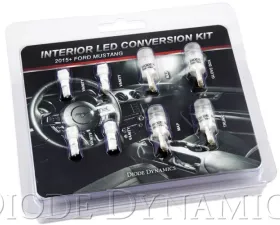 Diode Dynamics Stage 1 Interior Light Kit - Cool White Ford Mustang 2015-2017