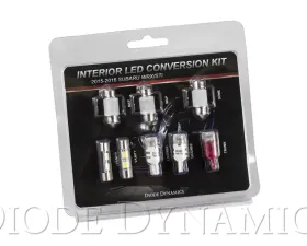 Diode Dynamics Interior Light Kit Stage 2 Red Subaru WRX 2015-2019