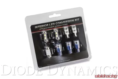 Diode Dynamics Interior Kit Stage 1 Blue Hyundai Genesis Coupe 2010-2016 - DD0268